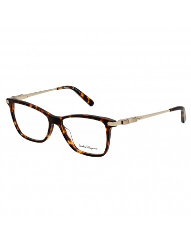 Salvatore Ferragamo Women's Eyeglasses - Dark Tortoise/Gold Acetate Frame | SF2872 272 chez Cornerstreet bien 