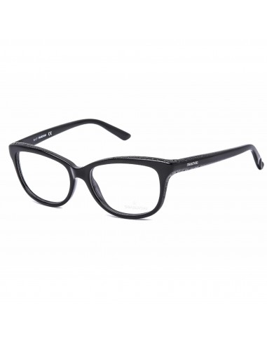 Swarovski Women's Eyeglasses - Shiny Black Cat-Eye Full-Rim Plastic Frame | SK5100 001 la colonne vertébrale