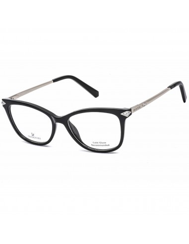 Swarovski Women's Eyeglasses - Shiny Black Rectangular Plastic Frame | SK5284 001 vente chaude votre 