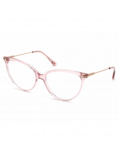 Tom Ford Women's Eyeglasses - Shiny Pink Cat-Eye Plastic Full-Rim Frame | FT5688-B 072 le des métaux précieux