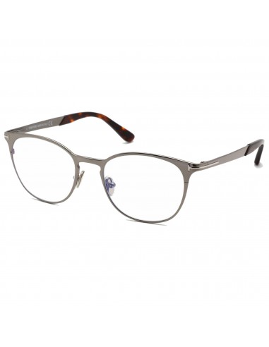 Tom Ford Unisex Eyeglasses - Shiny Gunmetal Full-Rim Metal Frame, 52 mm | FT5732-B 008 hantent personnes