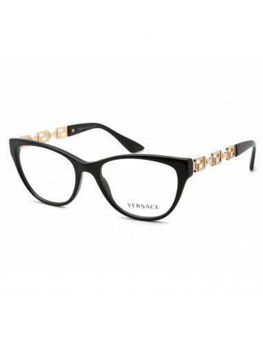 Versace Women's Eyeglasses - Black Cat-Eye Full-Rim Acetate Frame | 0VE3292 GB1 Profitez des Offres !