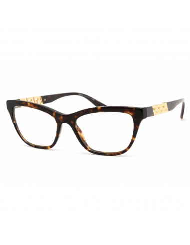 Versace Women's Eyeglasses - Havana Cat Eye Frame Clear Demo Lens, 52 mm | 0VE3318 108 de technologie